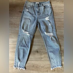 Cello Distressed Light Blue Skinny Jeans size 5